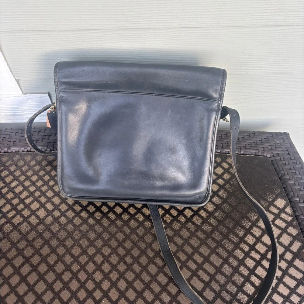 Coach Black Leather Men's Bag - Picture 2 of 6